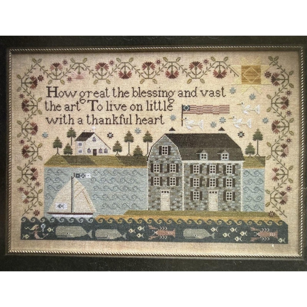 Live On Little cross stitch pattern by Plum Street Samplers